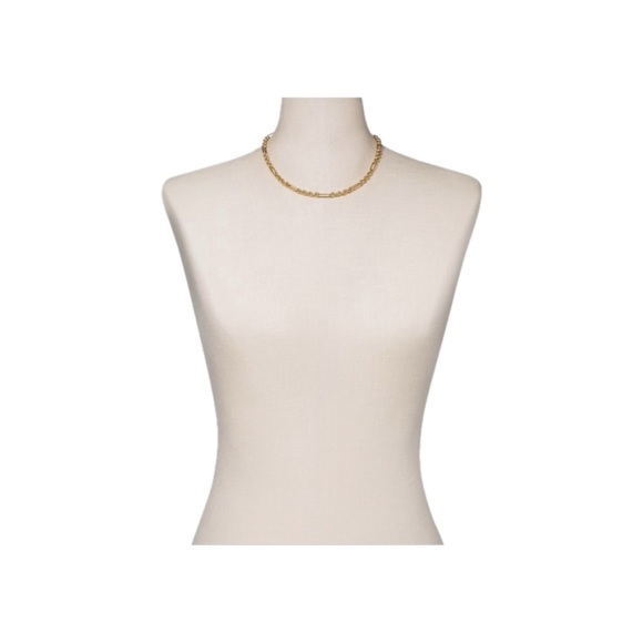 Mixed Link Chain Sugarfix By BaubleBar Gold Necklace - Picture 2 of 3